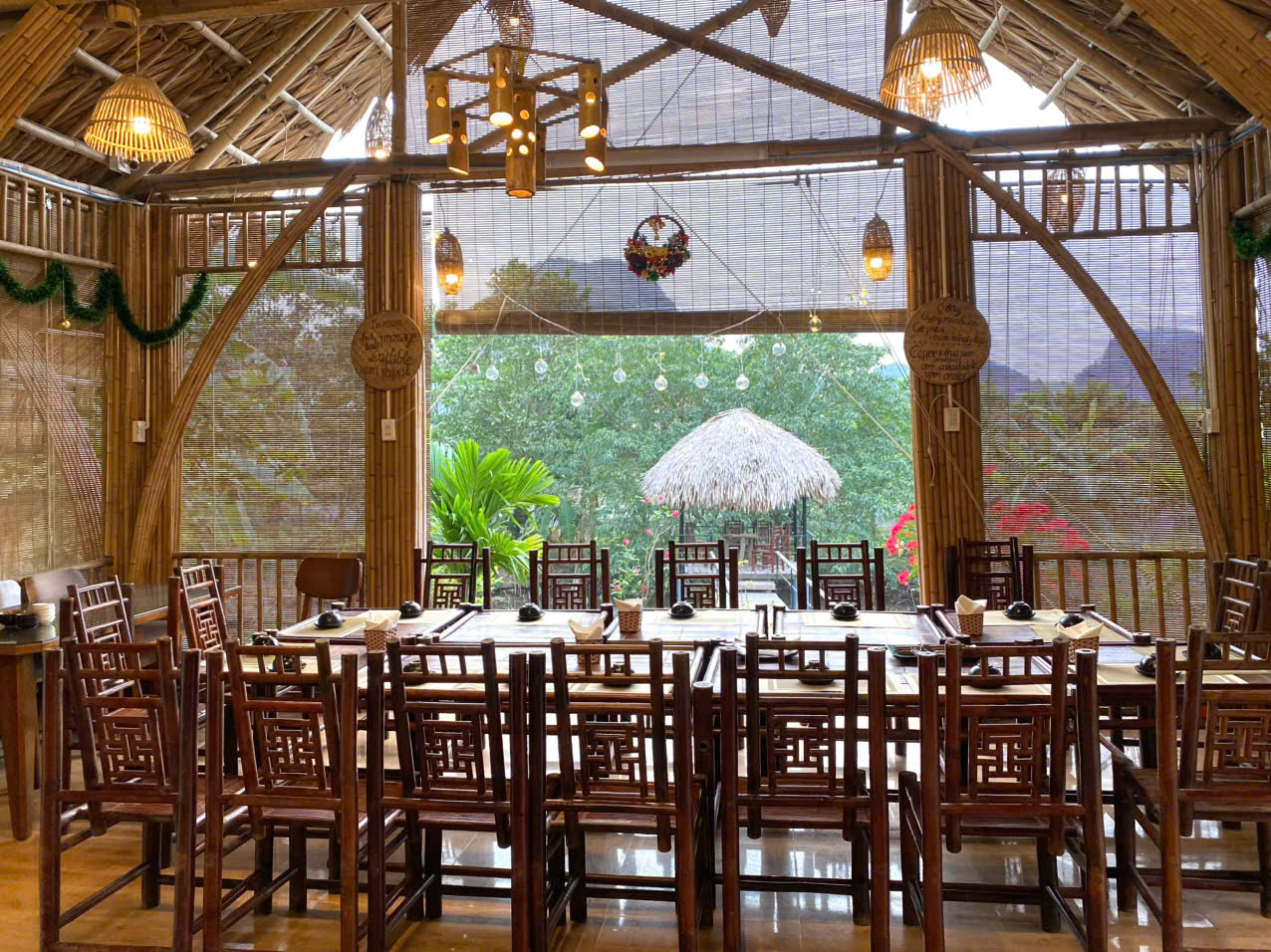 Bamboo restaurant